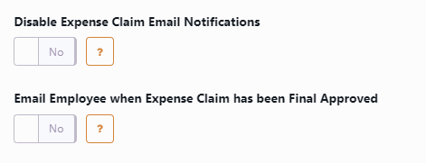 Expense Claim Notifications