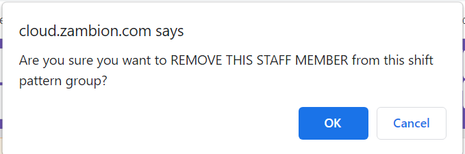 Assign Employees to the Pattern Group in Roster Pattern Designer