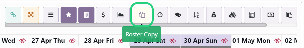 Copy and Paste a Roster