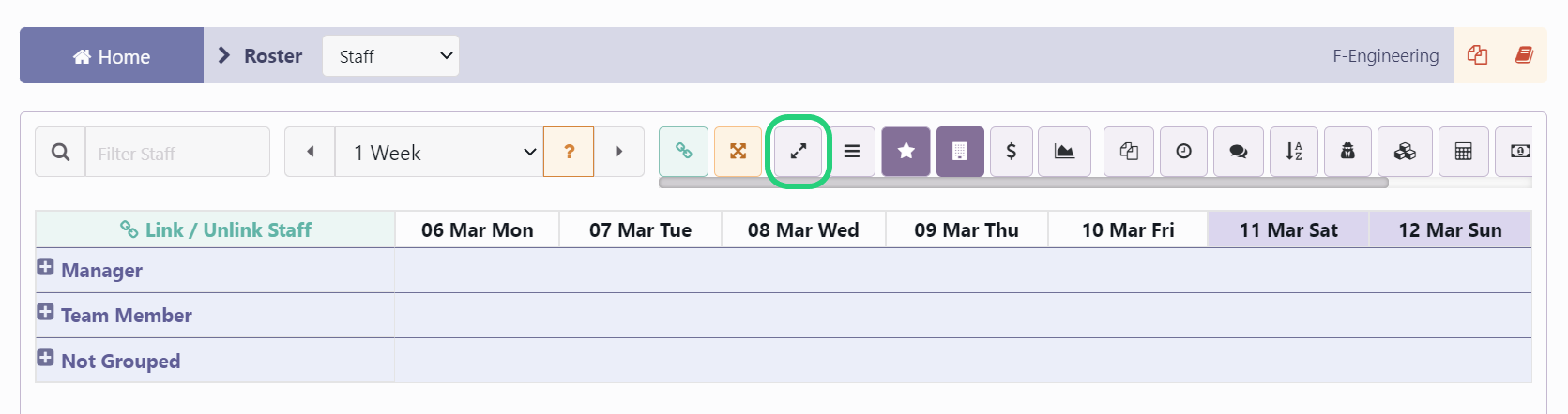 Create and Manage Groups in Roster Module