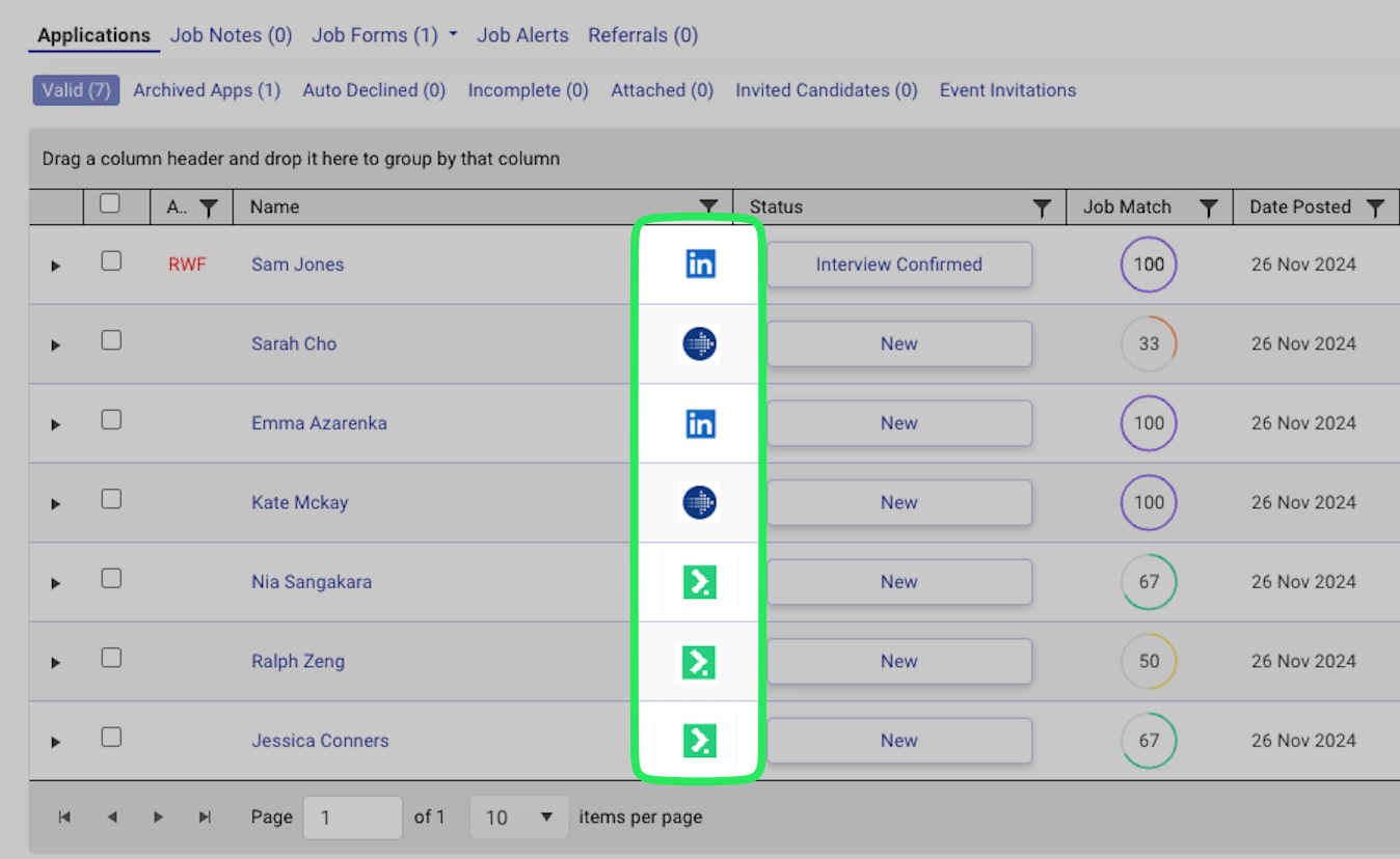 Ready Workforce Recruitment Release 5.5.0 (January 2025)
