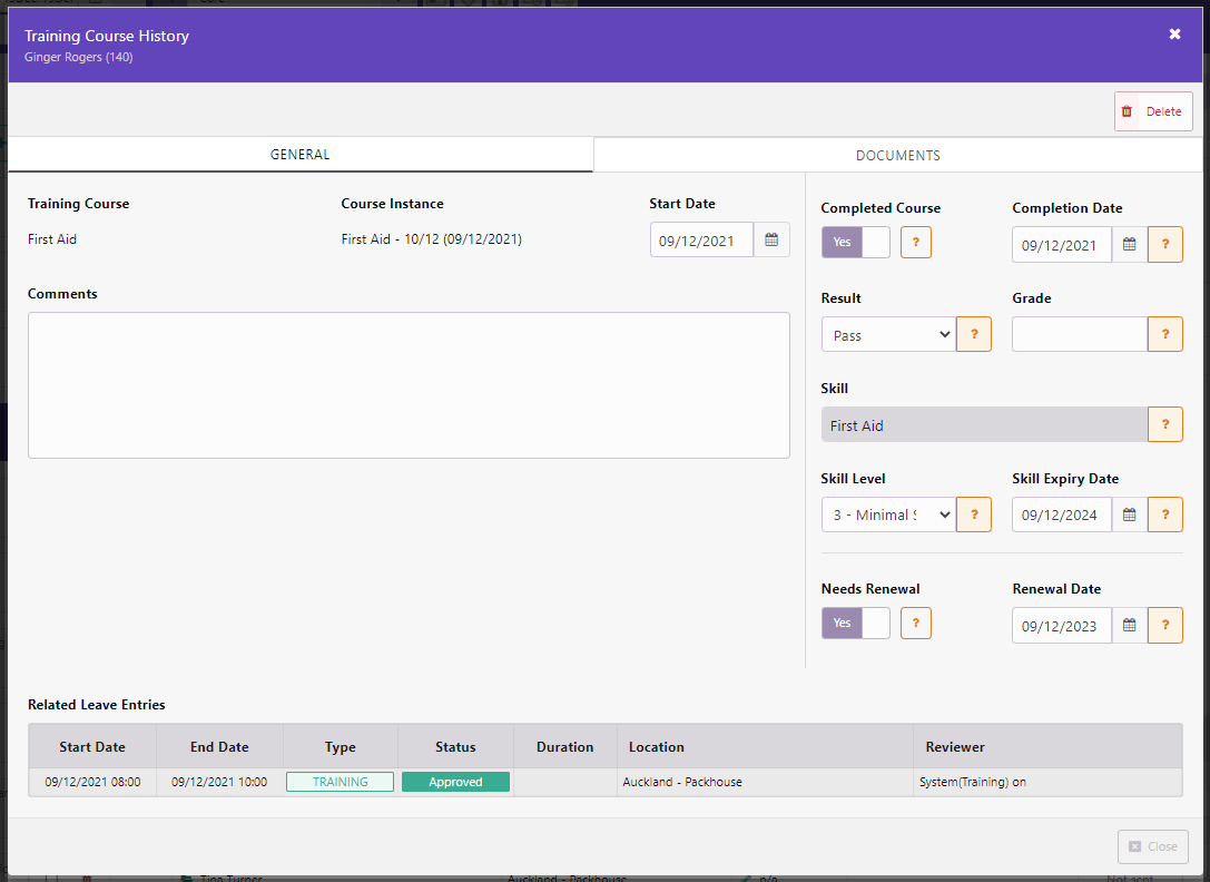 Course Management Module Overview