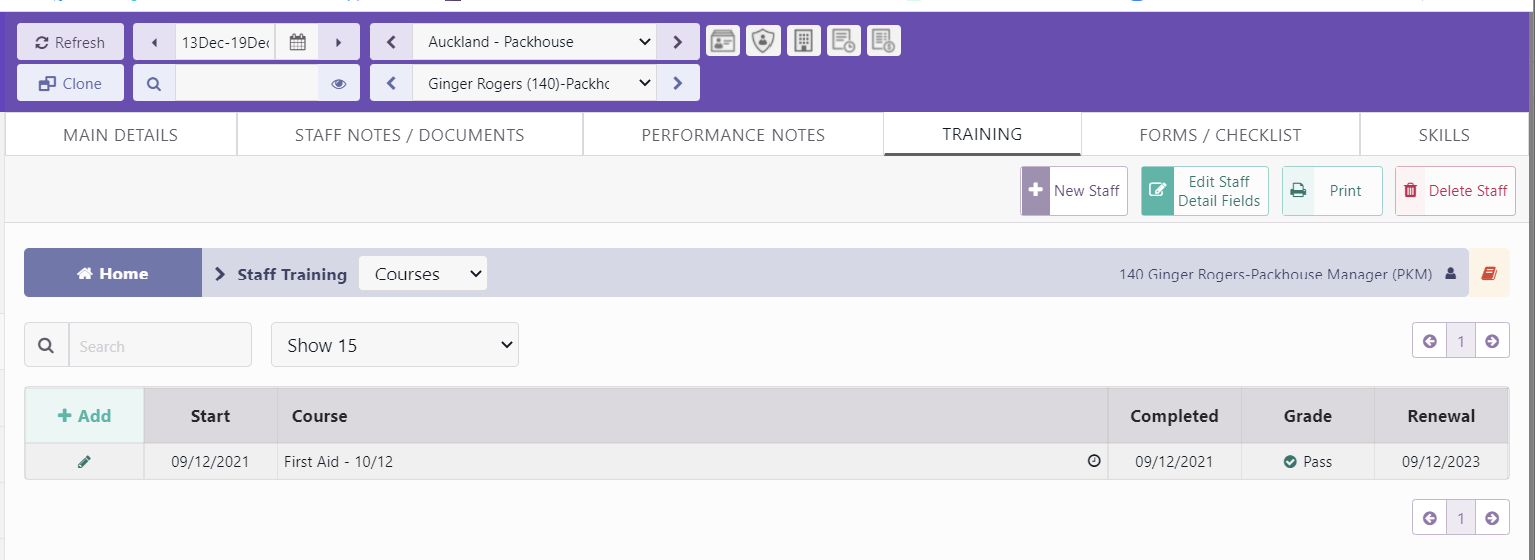 Course Management Module Overview