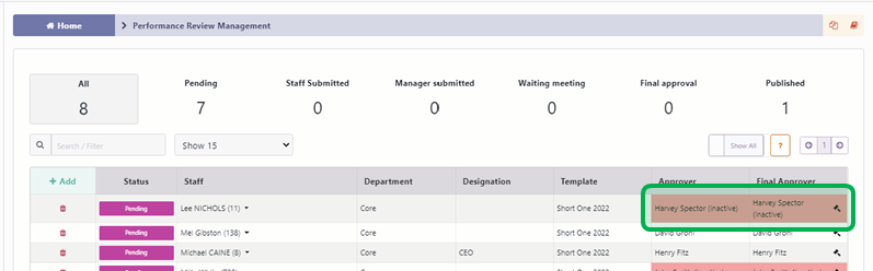 [Foundational] Performance Review: 3 - Set Approvers and Final Approvers